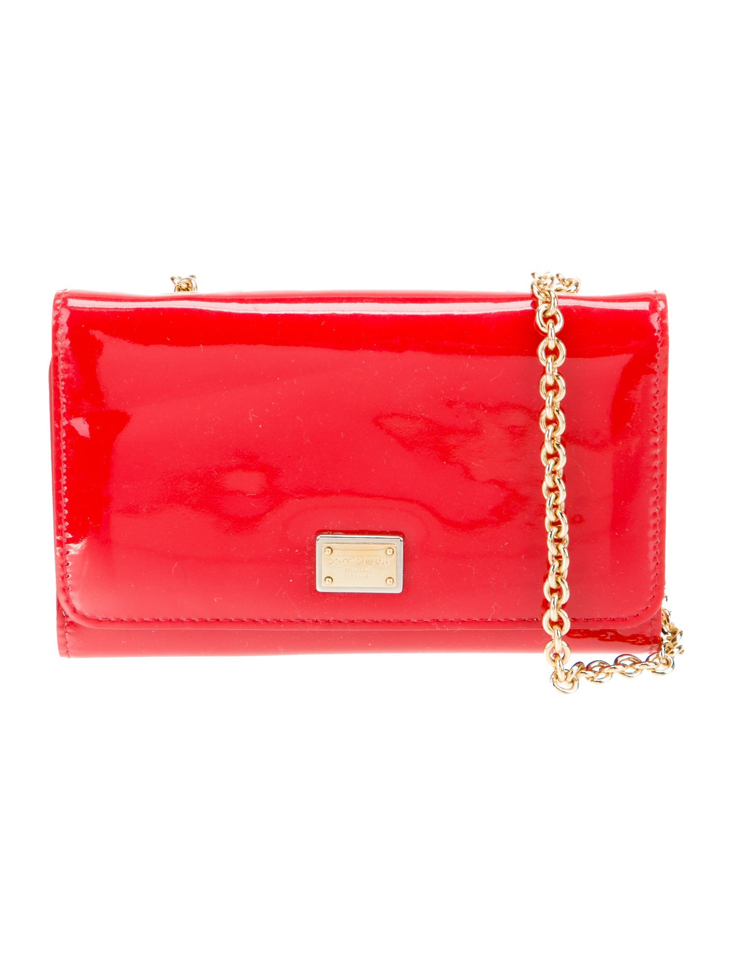 Dolce & Gabbana Patent Leather Evening Bag