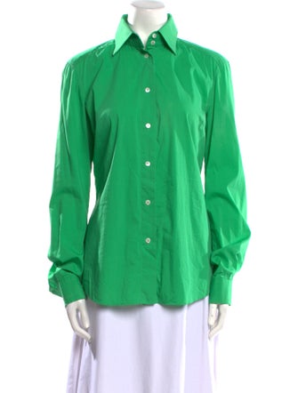 Dolce & Gabbana Long Sleeve Button-Up Top