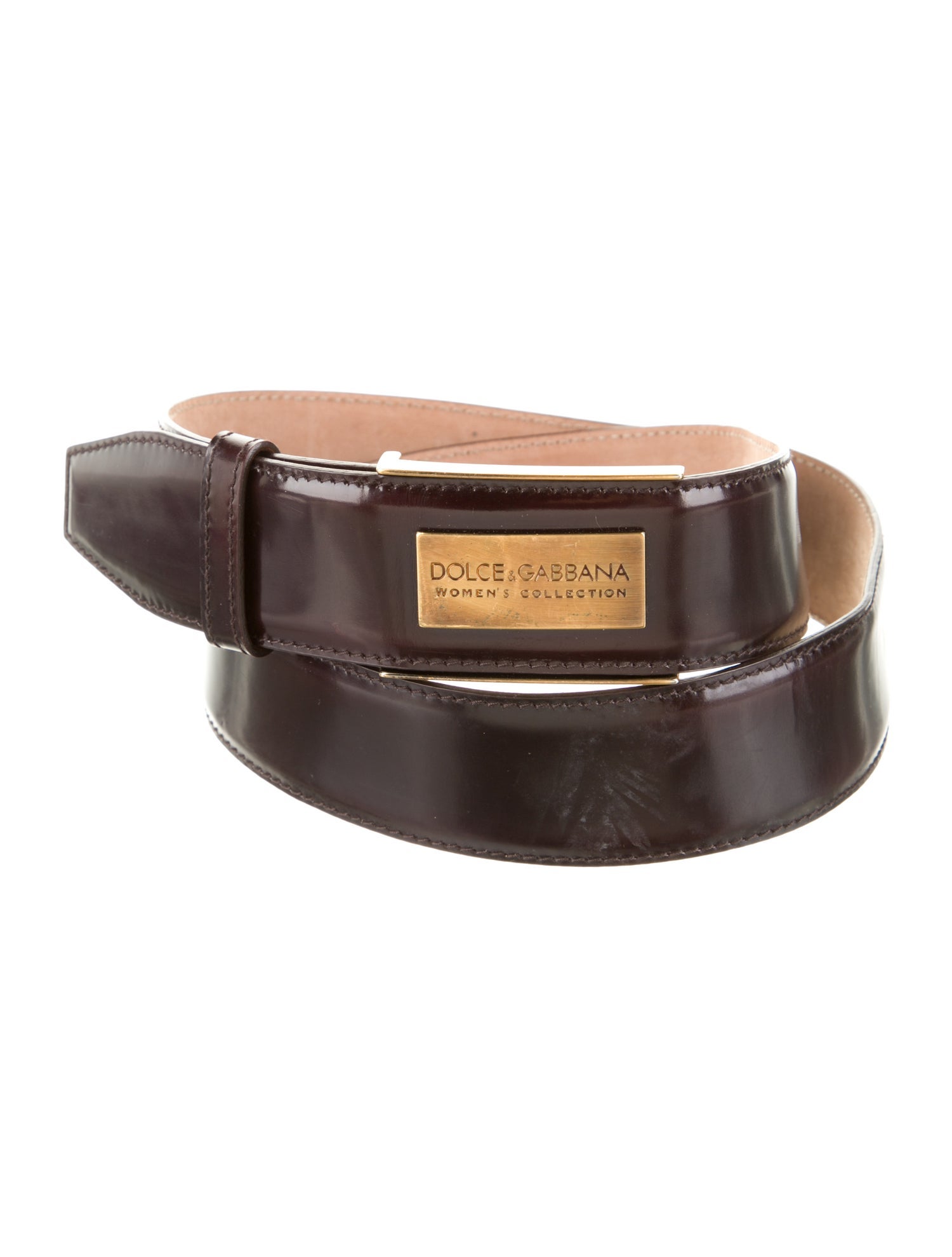 Dolce & Gabbana Patent Leather Belt