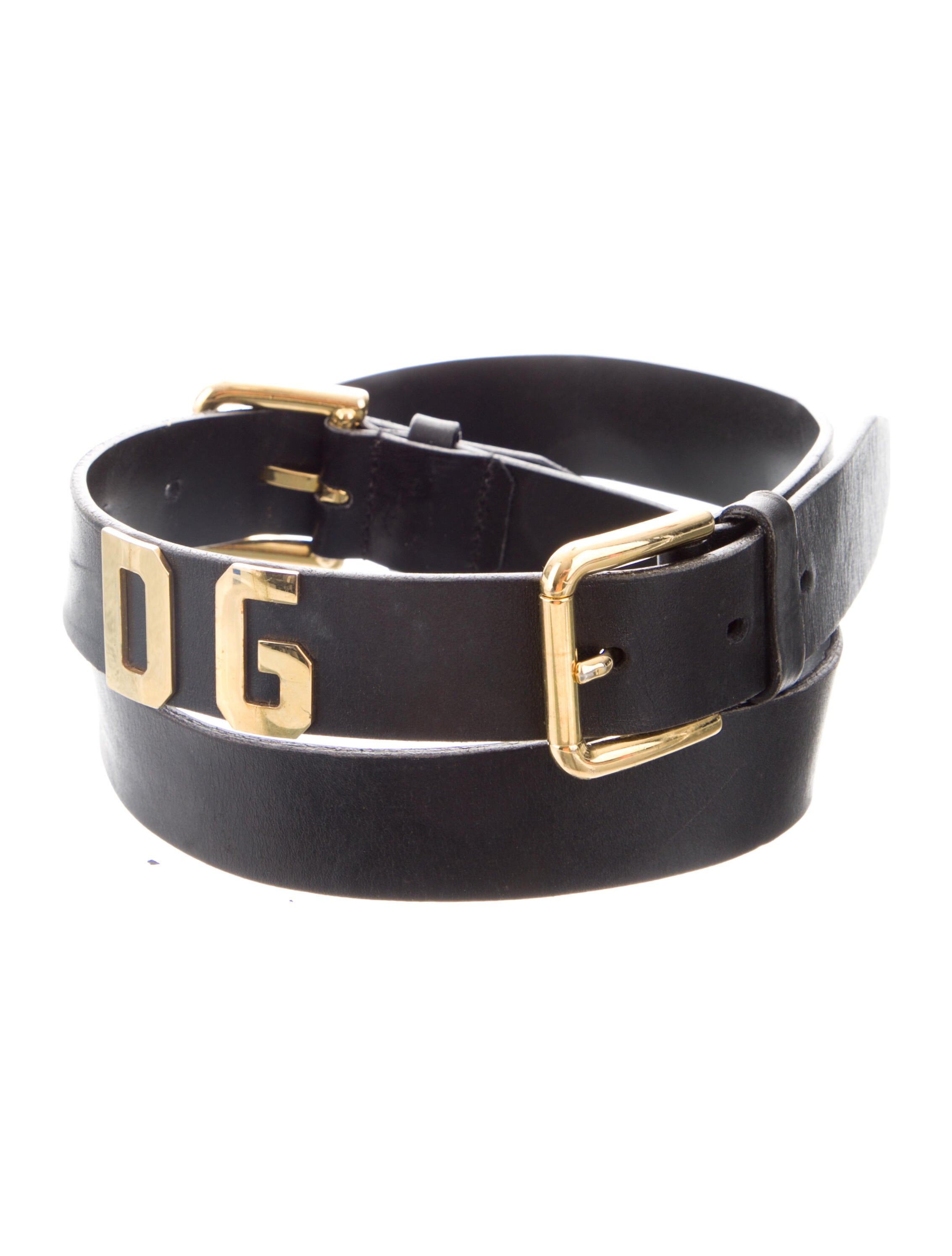Dolce & Gabbana Leather Waist Belt