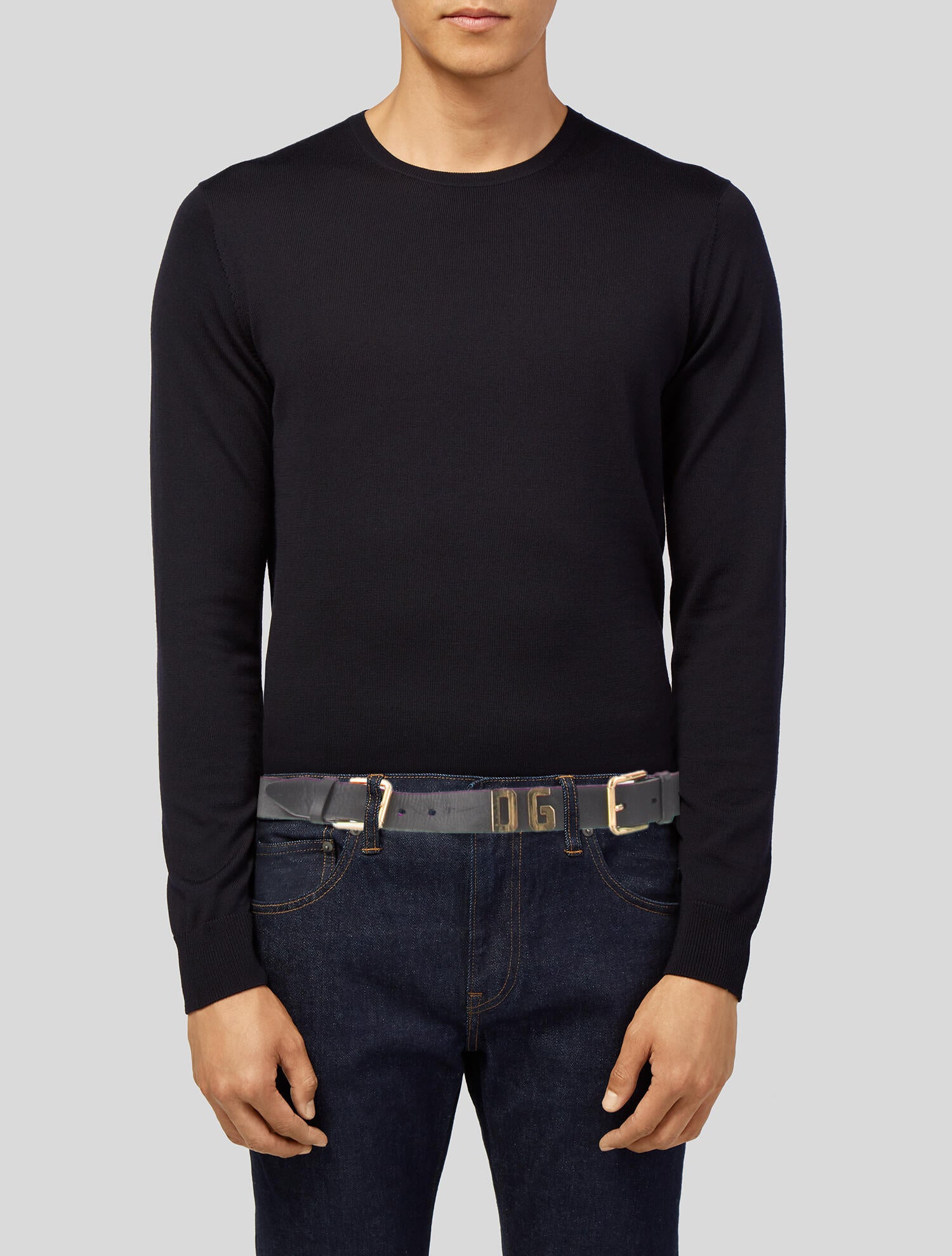 Dolce & Gabbana Leather Waist Belt