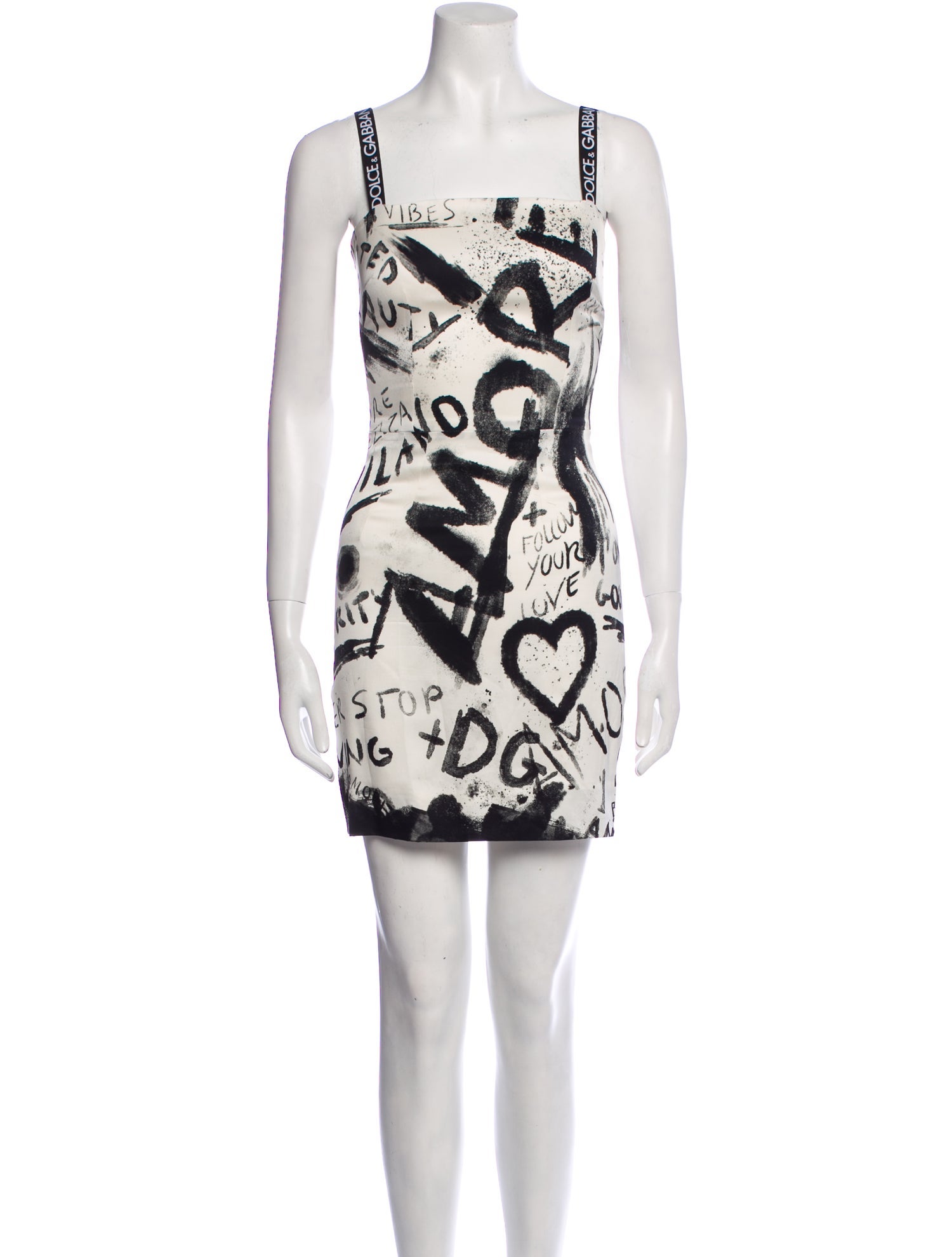 Dolce & Gabbana Printed Mini Dress