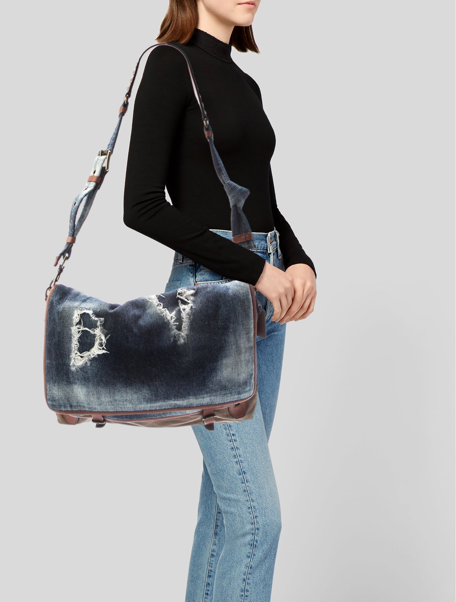 Dolce & Gabbana Denim Shoulder Bag