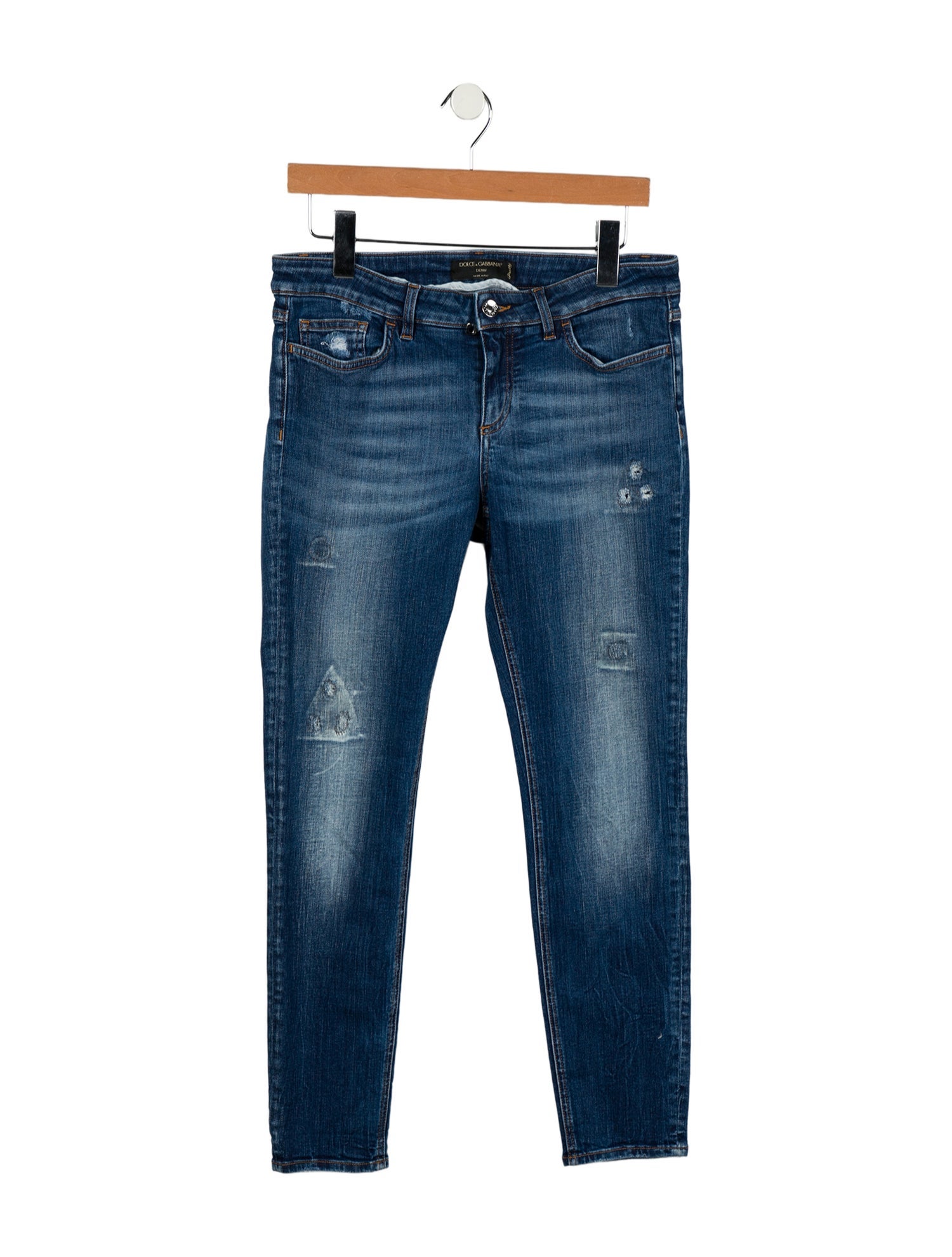 Dolce & Gabbana Mid-Rise Skinny Leg Jeans
