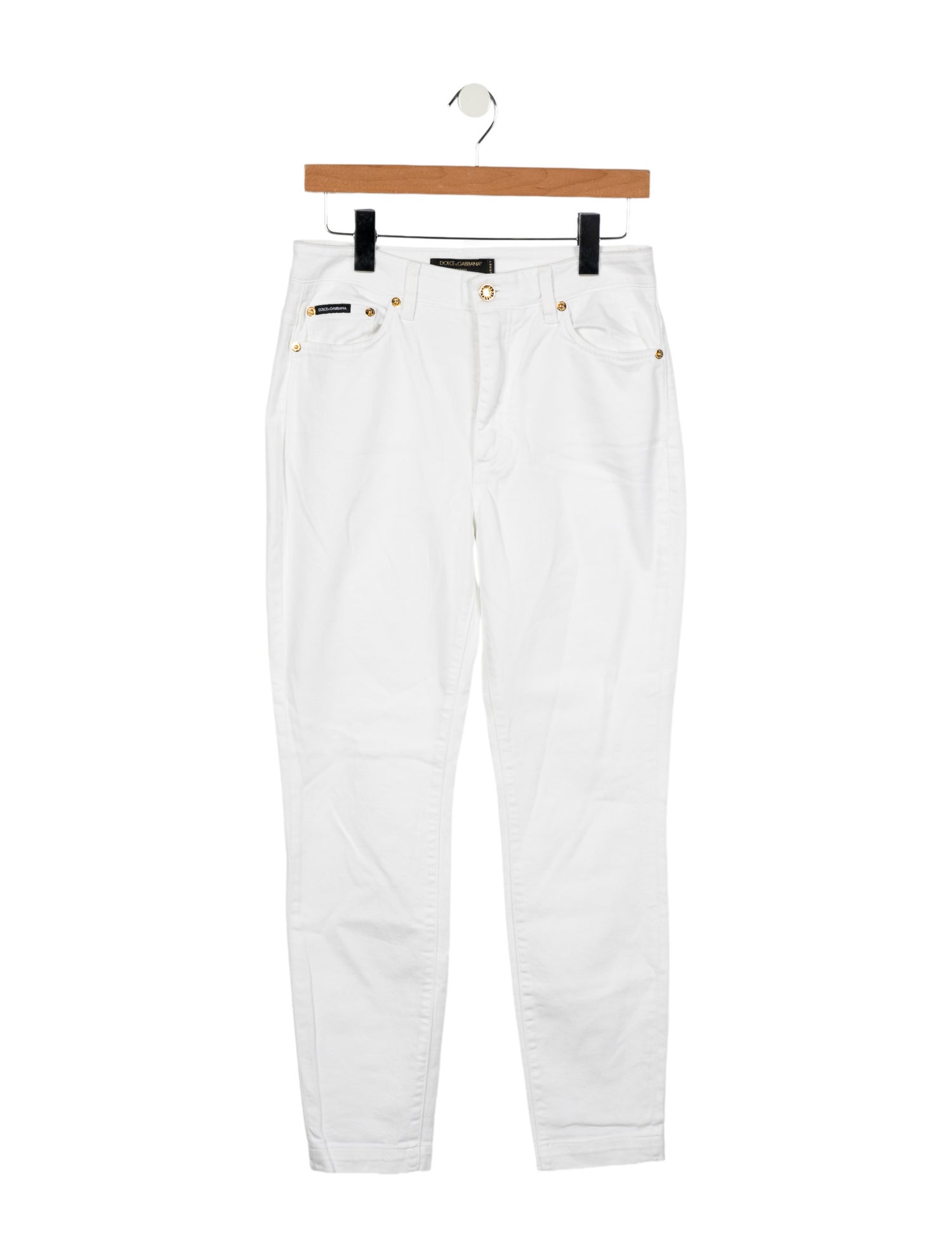 Dolce & Gabbana High-Rise Skinny Leg Jeans