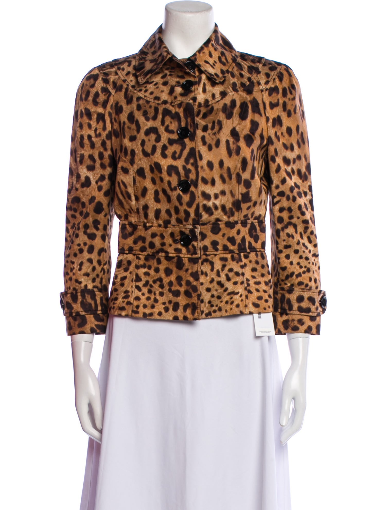 Dolce & Gabbana Animal Print Jacket