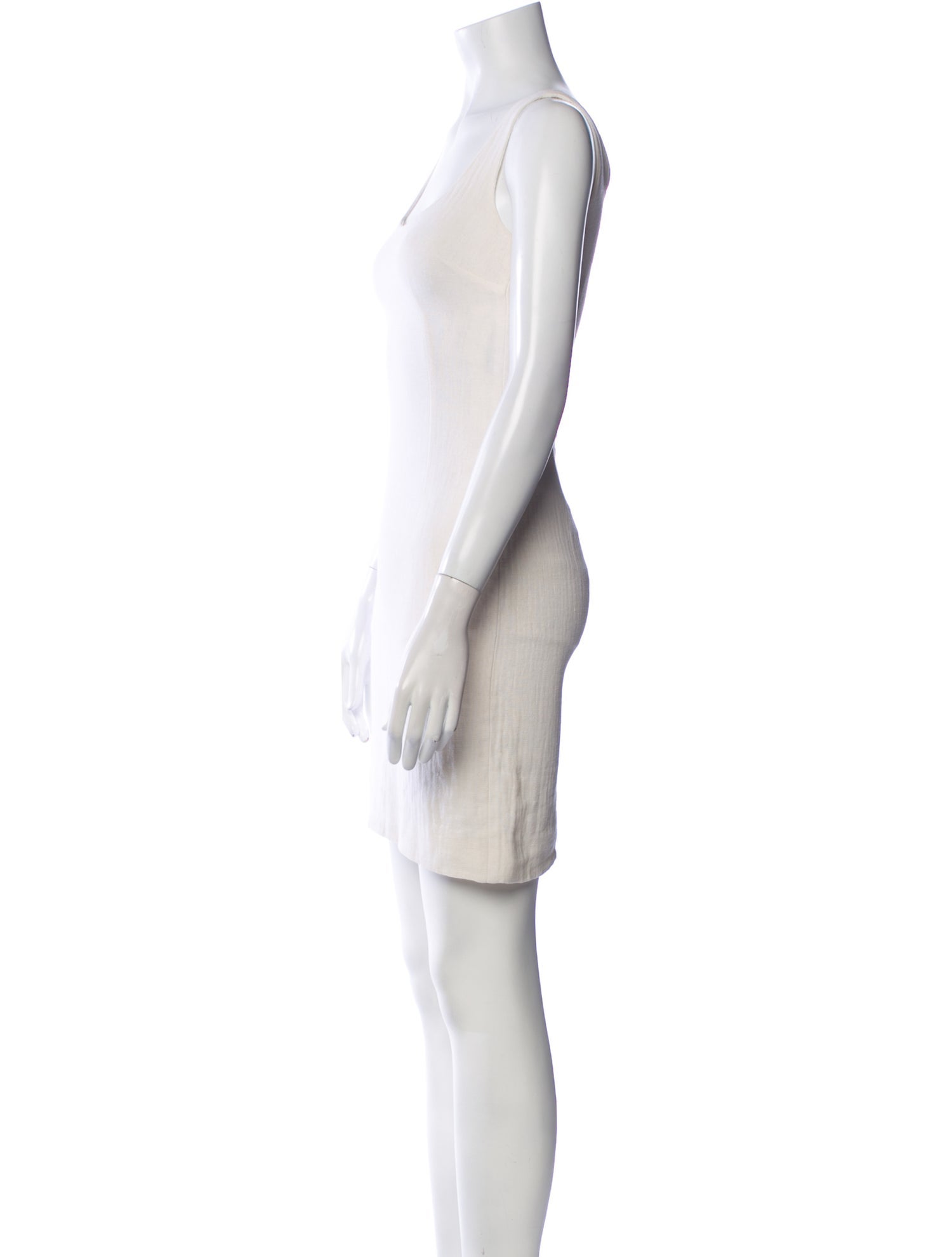 Dolce & Gabbana Linen Mini Dress