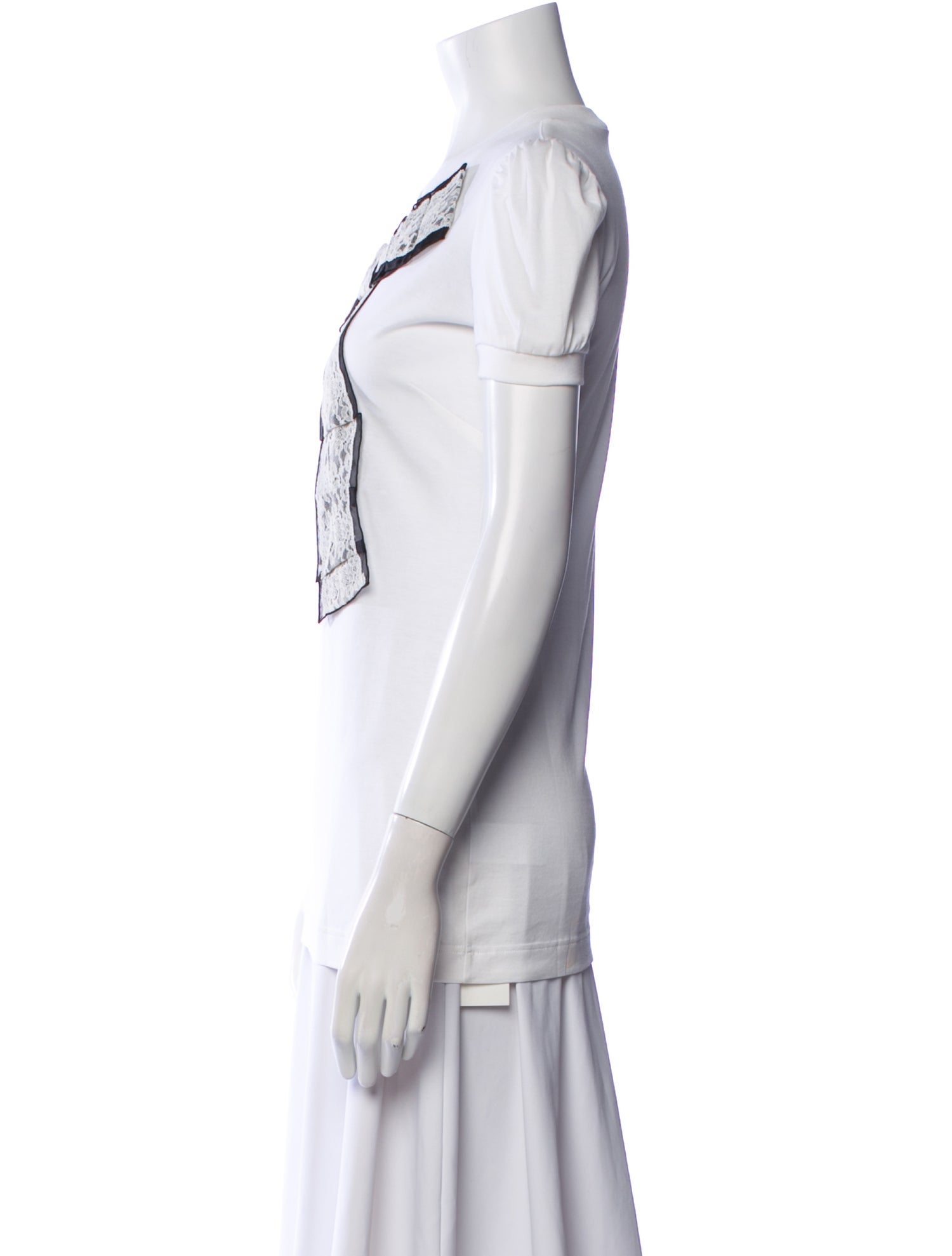 Dolce & Gabbana Graphic Print Crew Neck Top