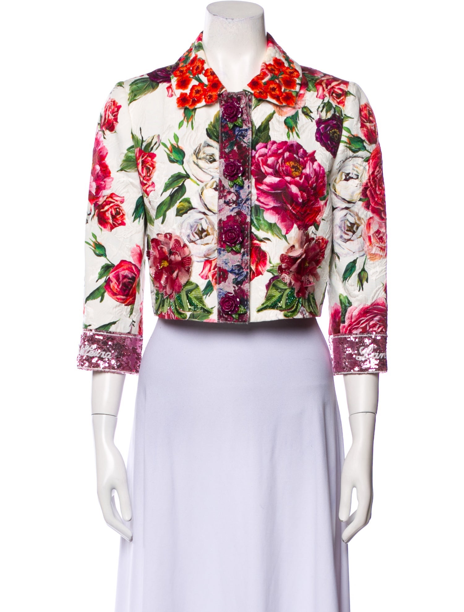 Dolce & Gabbana Floral Print Bolero