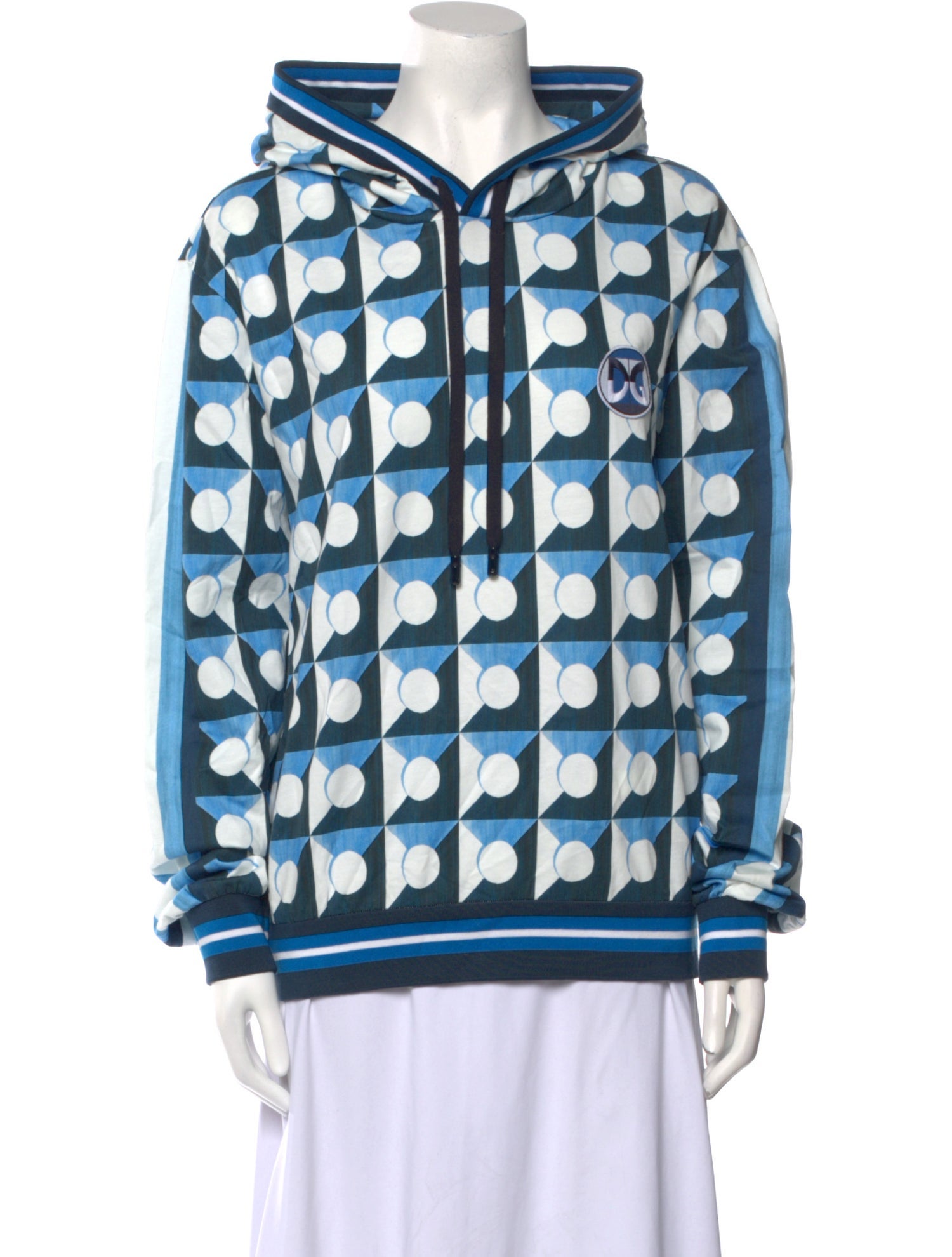 Dolce & Gabbana Printed Crew Neck Sweatshirt