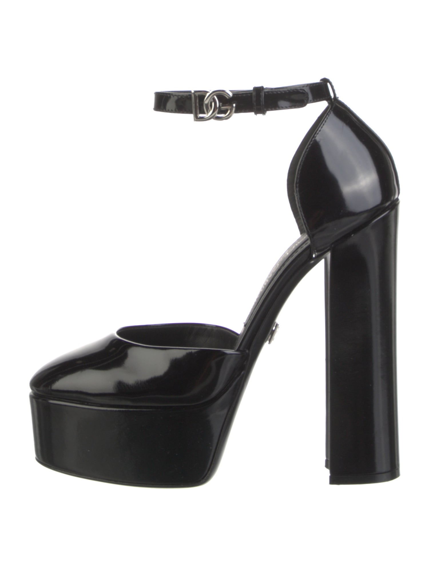 Dolce & Gabbana Patent Leather D'Orsay Pumps