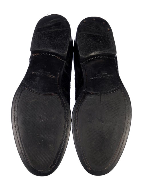 Dolce & Gabbana Leather Leather Trim Embellishment Derby Shoes