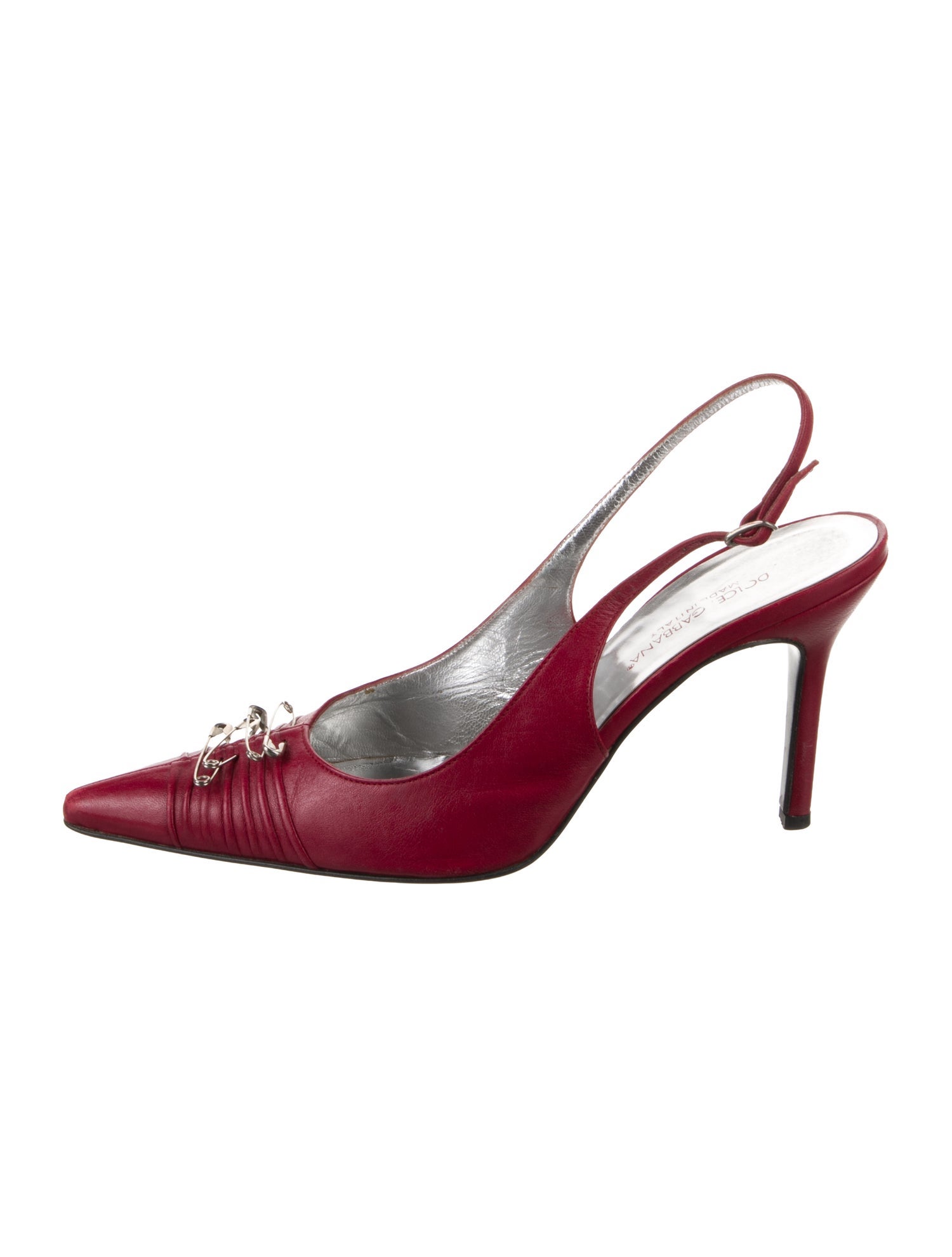 MIU MIU 　ワイン リボン付きミュール 35 Miu Miu Gingham Slingback Pumps - Blue Pumps, Shoes