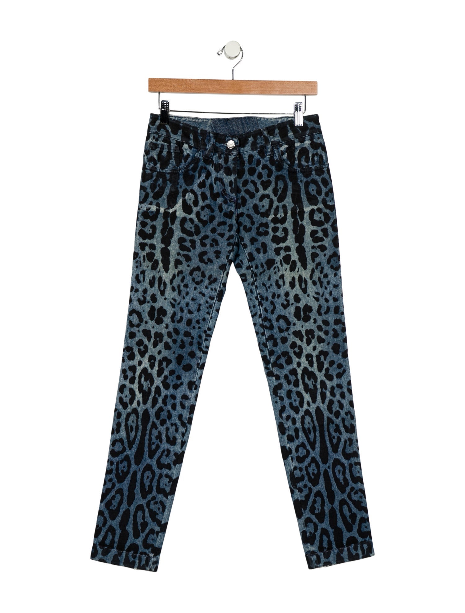 Dolce & Gabbana Low-Rise Straight Leg Jeans