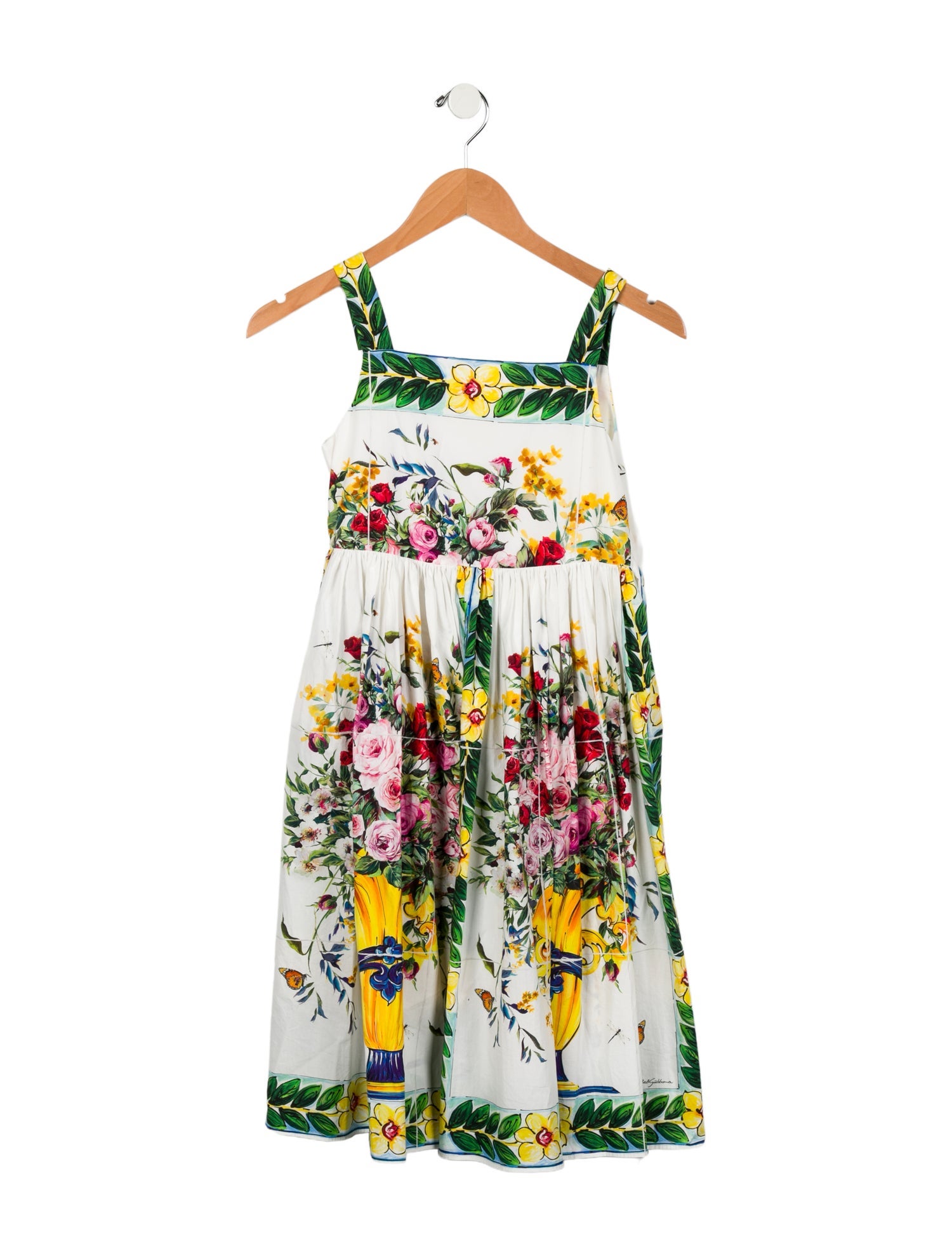 Dolce & Gabbana Woven Floral Dress