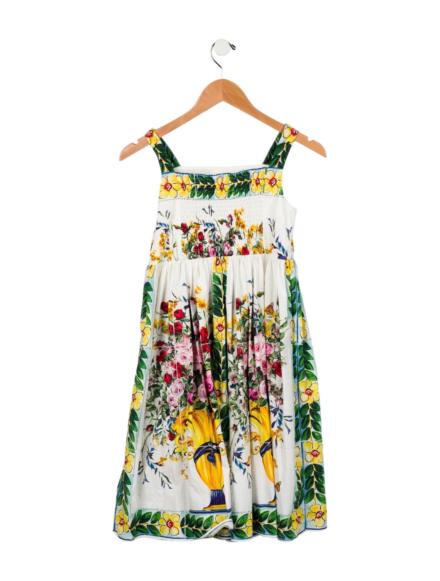 Dolce & Gabbana Woven Floral Dress