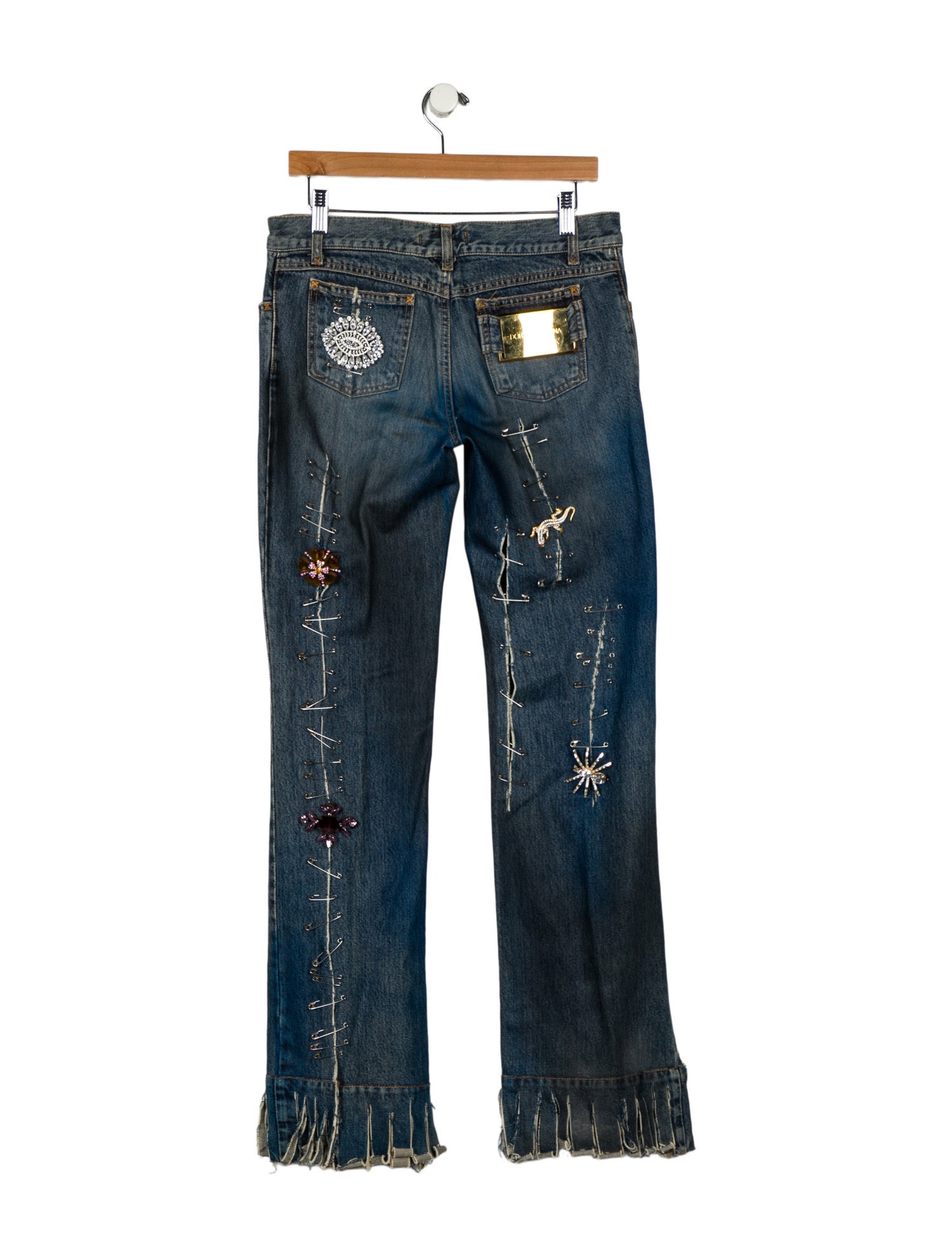 Dolce & Gabbana Mid-Rise Wide Leg Jeans
