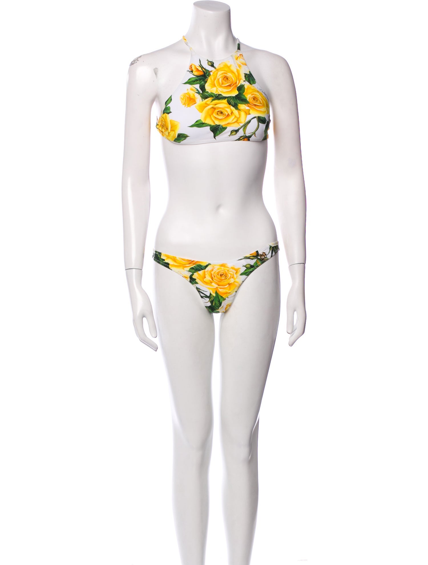 Dolce & Gabbana Printed Bikini w/ Tags