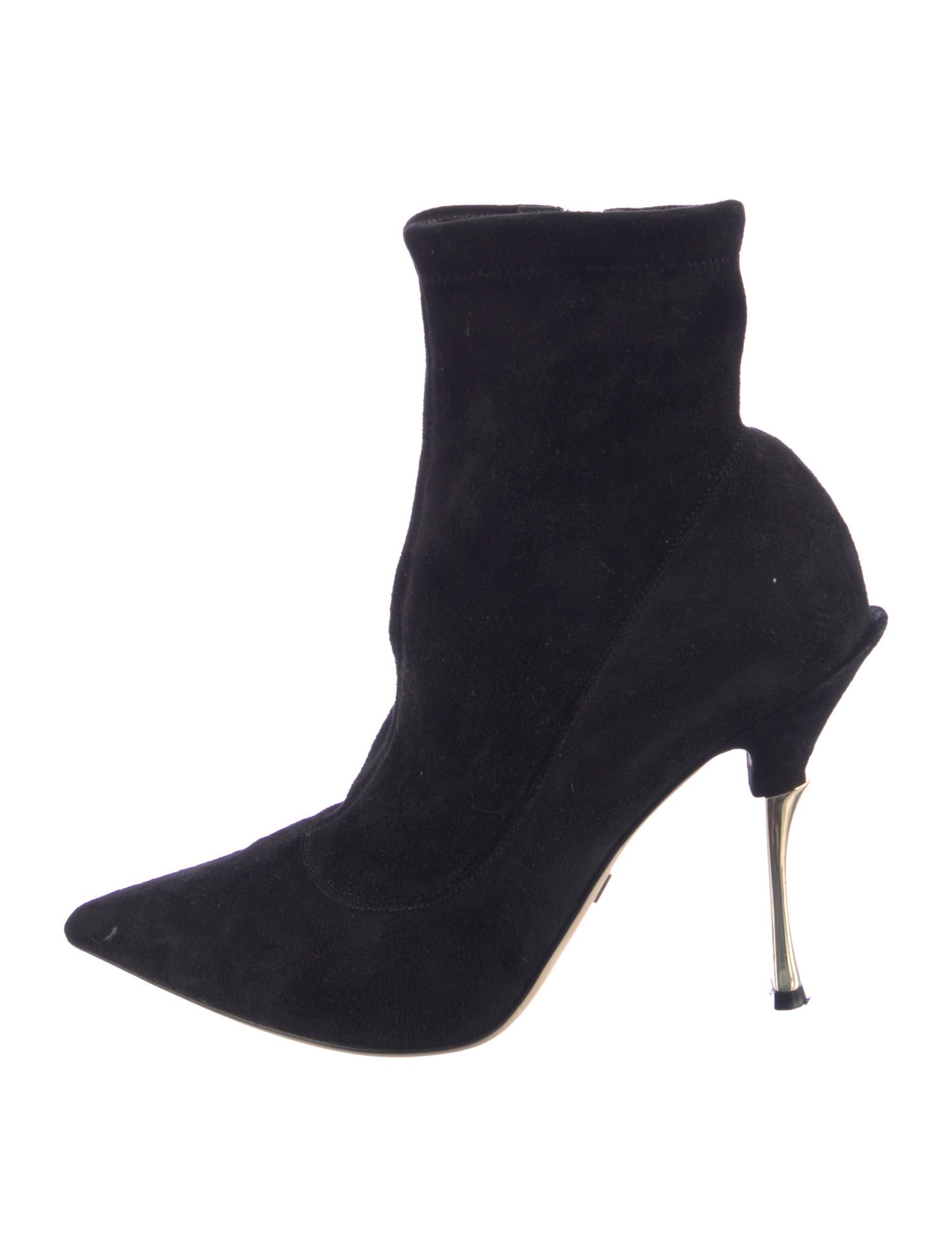 Dolce & Gabbana Suede Sock Boots