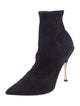 Dolce & Gabbana Suede Sock Boots