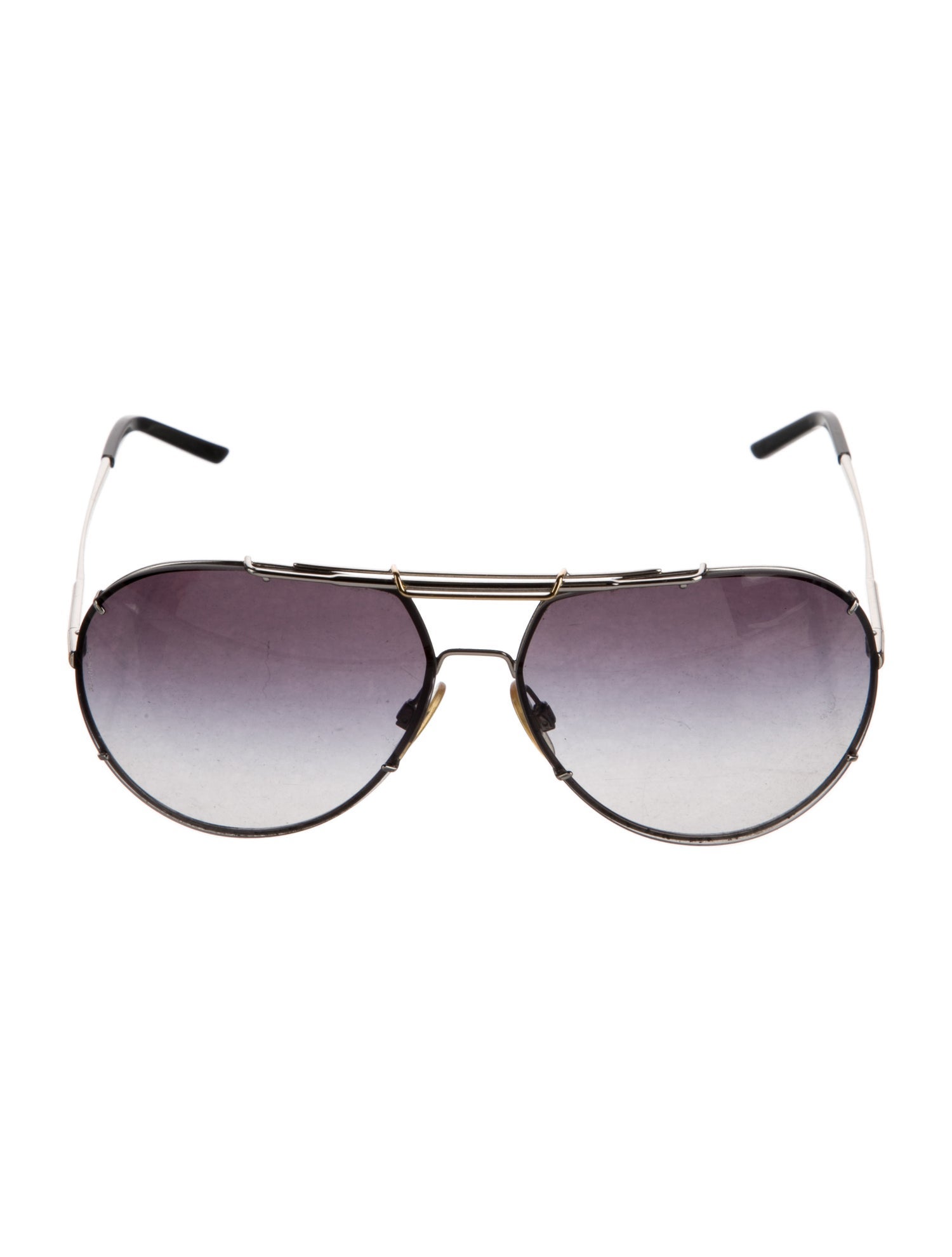 Dolce & Gabbana Aviator Gradient Sunglasses