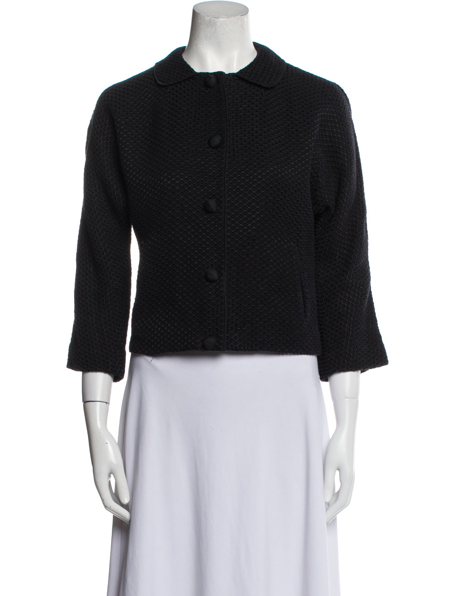 Dolce & Gabbana Tweed Pattern Jacket