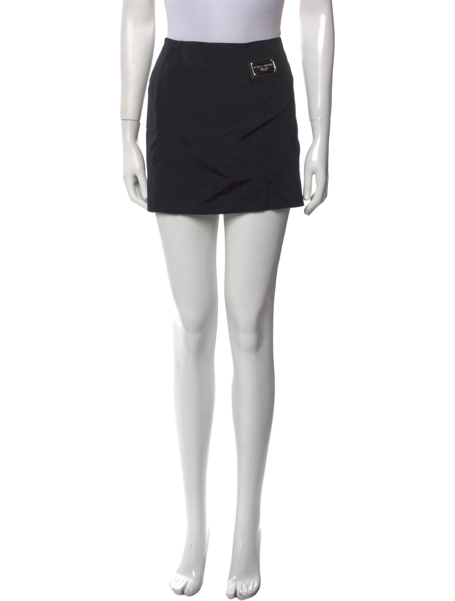 Dolce & Gabbana Pleated Accents Mini Skirt