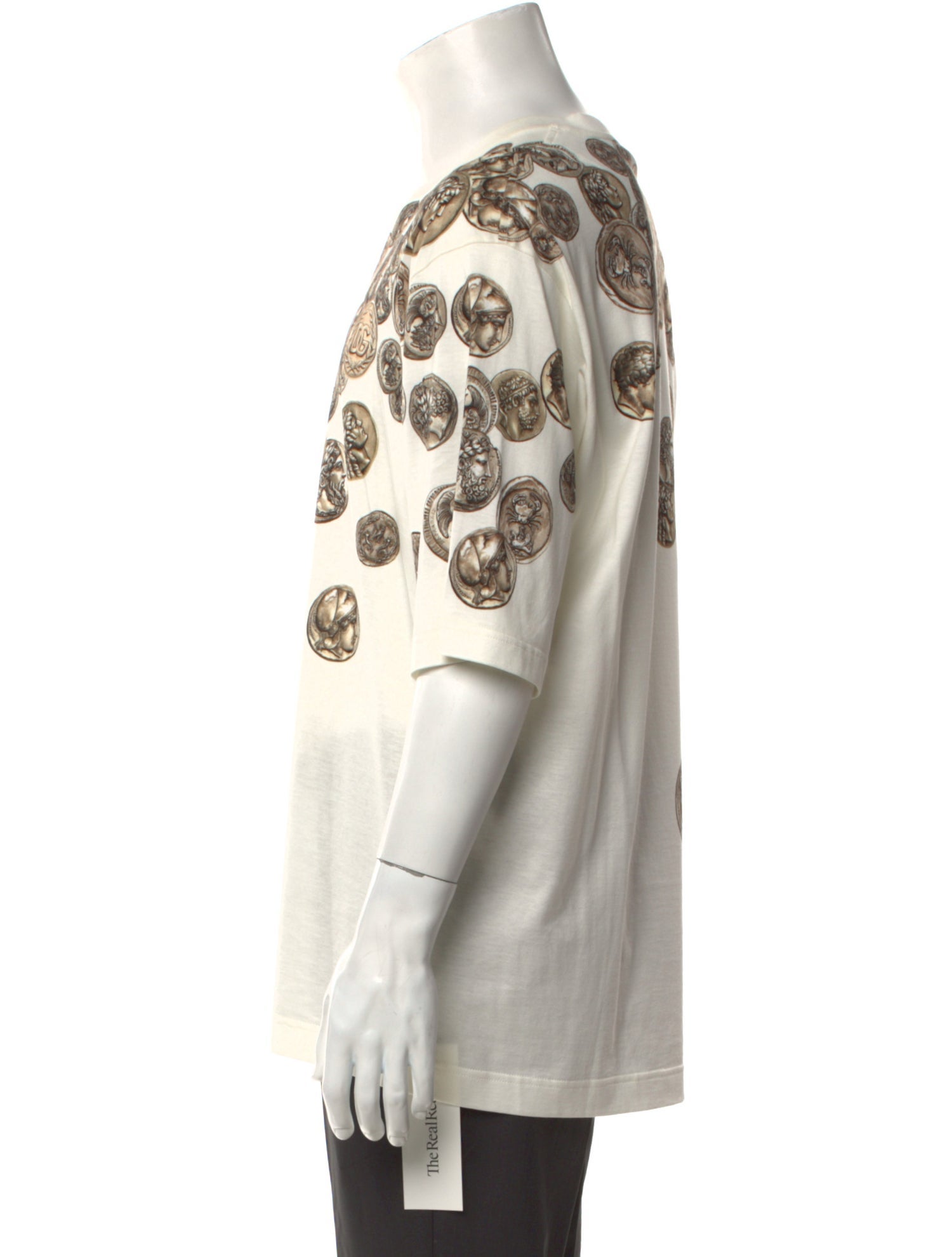 Dolce & Gabbana Printed Crew Neck T-Shirt w/ Tags
