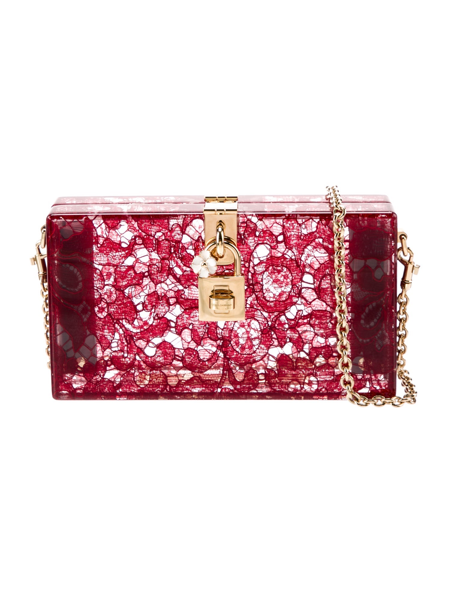 Dolce & Gabbana Acrylic Shoulder Bag