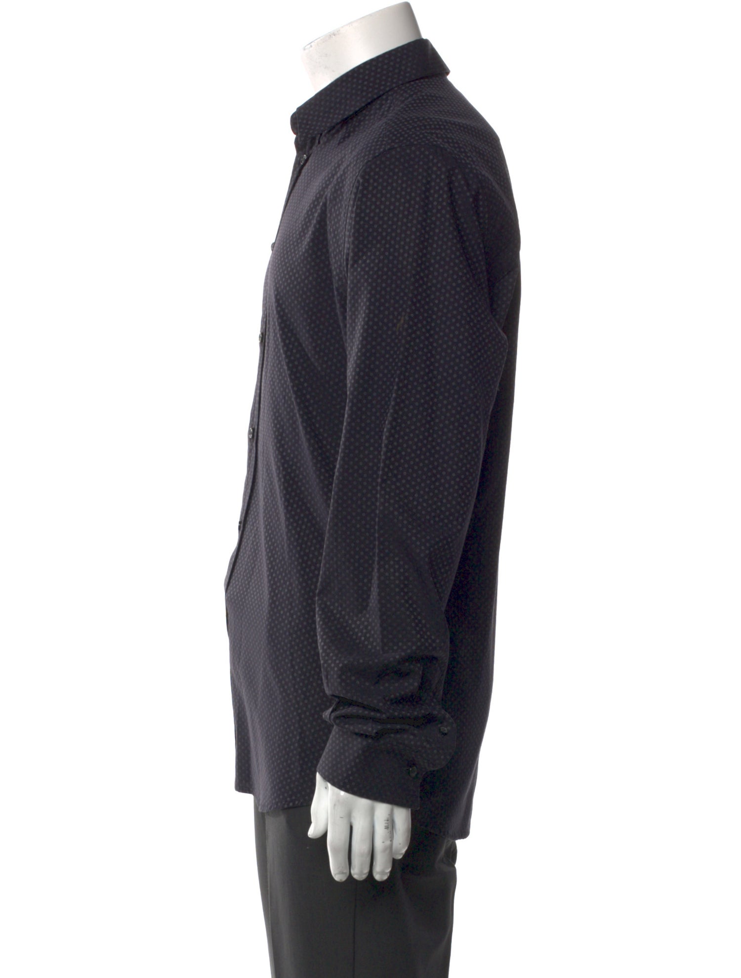 Dolce & Gabbana Polka Dot Print Long Sleeve Shirt