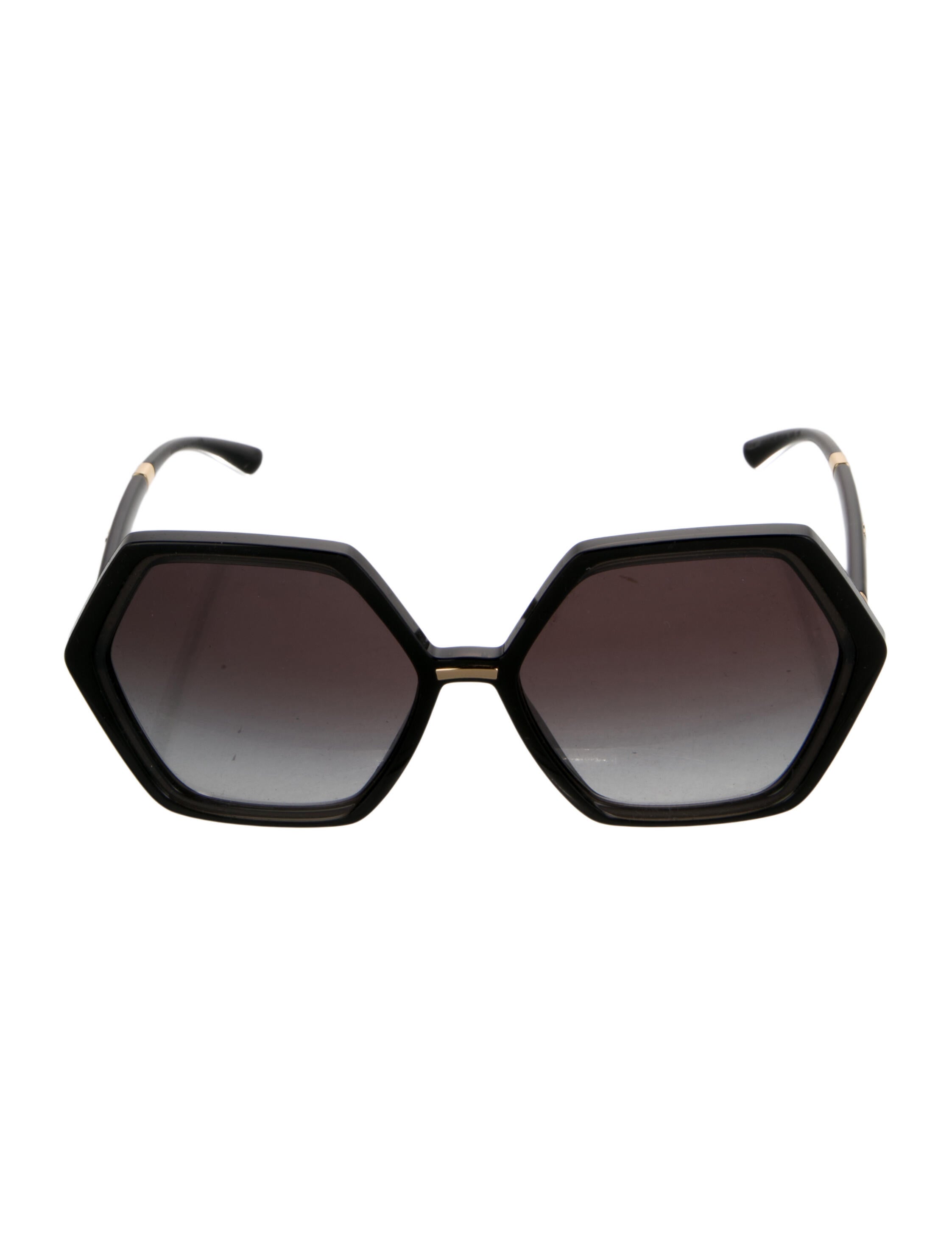 Dolce & Gabbana Oversize Gradient Sunglasses