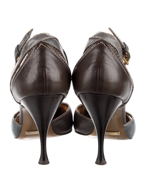 Dolce & Gabbana Leather D'Orsay Pumps
