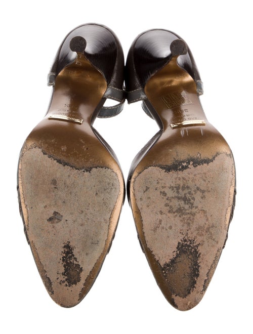 Dolce & Gabbana Leather D'Orsay Pumps