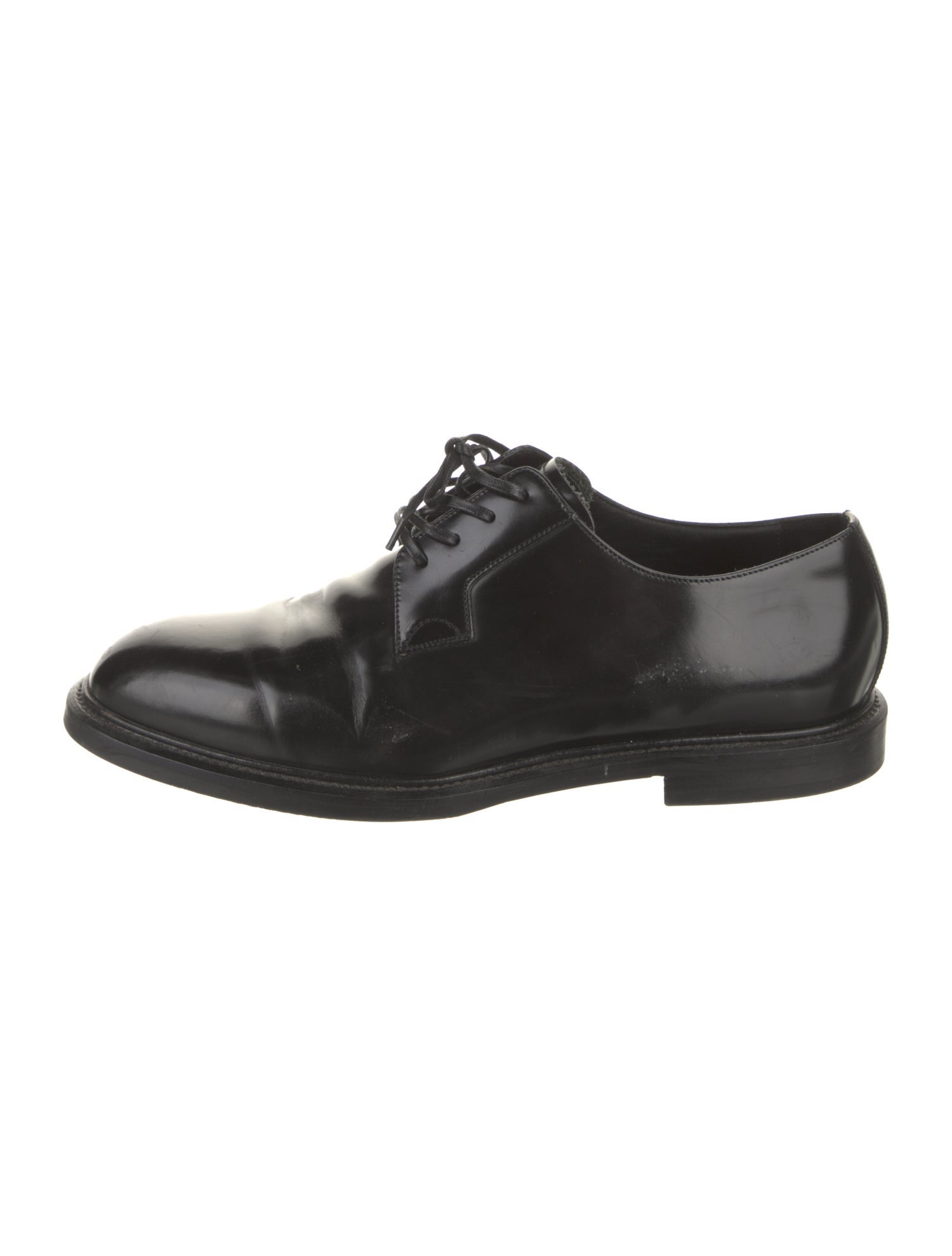 Dolce & Gabbana Patent Leather Derby Shoes