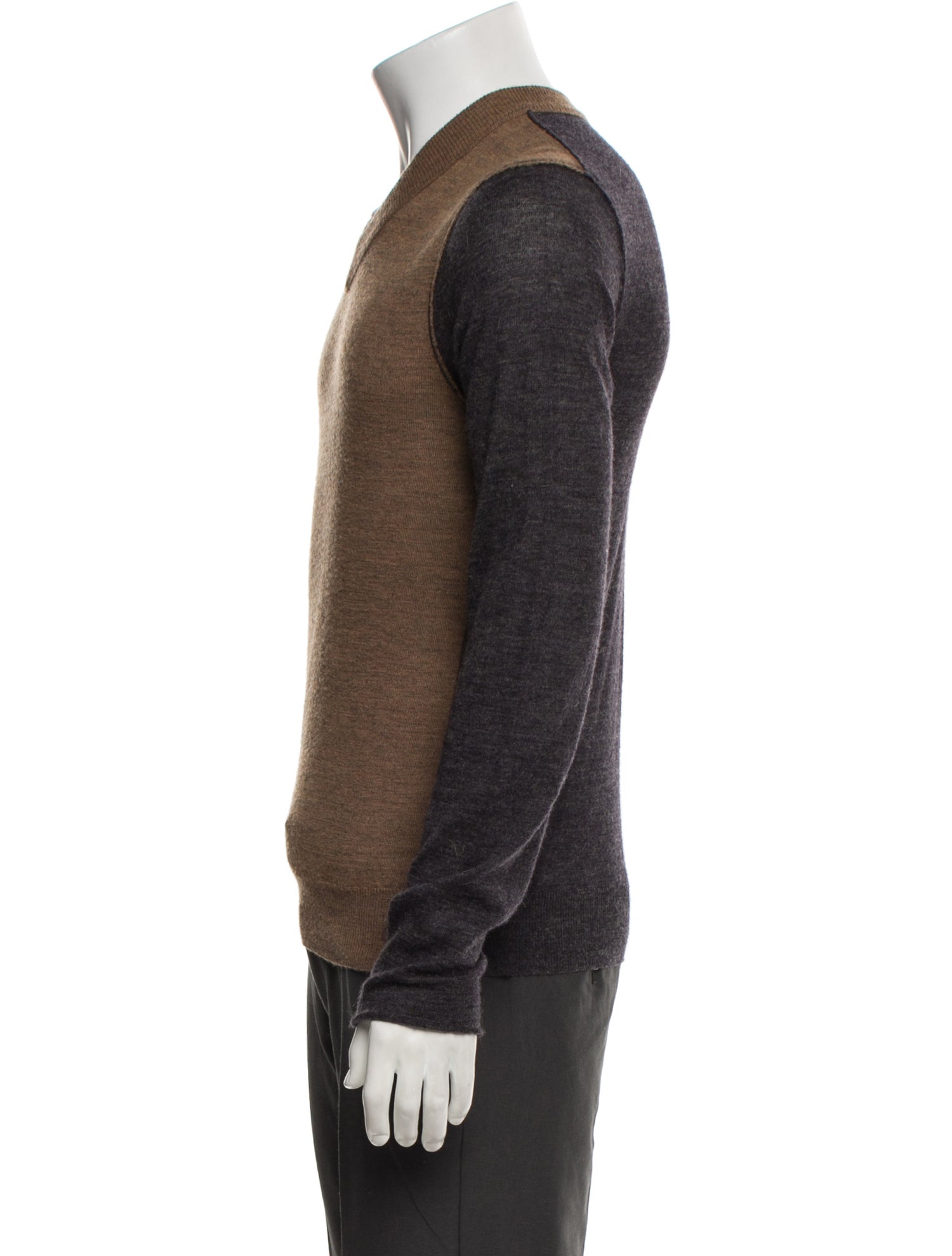 Dolce & Gabbana V-Neck Long Sleeve Pullover