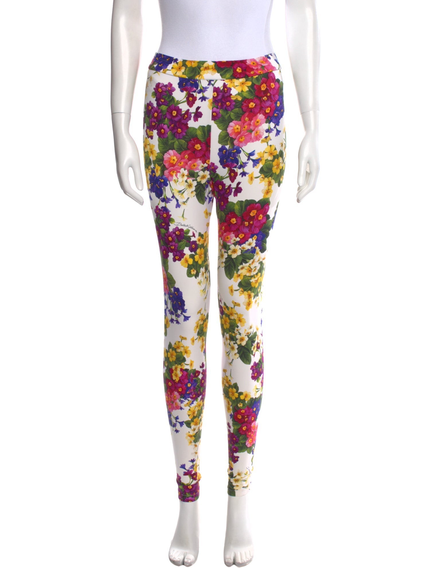 Dolce & Gabbana Nylon Skinny Leg Pants