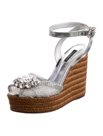 Dolce & Gabbana Leather Espadrilles