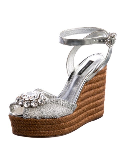 Dolce & Gabbana Leather Espadrilles