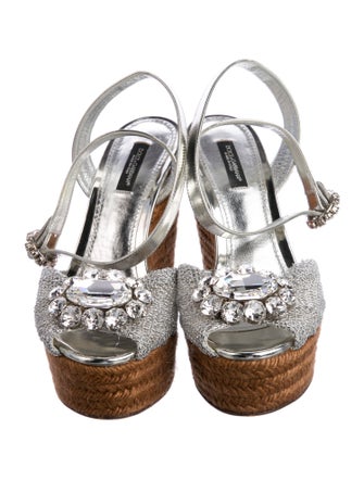 Dolce & Gabbana Leather Espadrilles