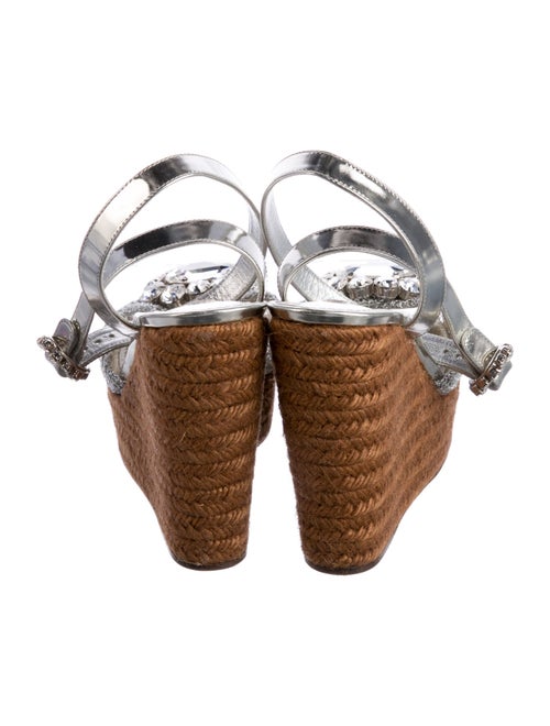 Dolce & Gabbana Leather Espadrilles