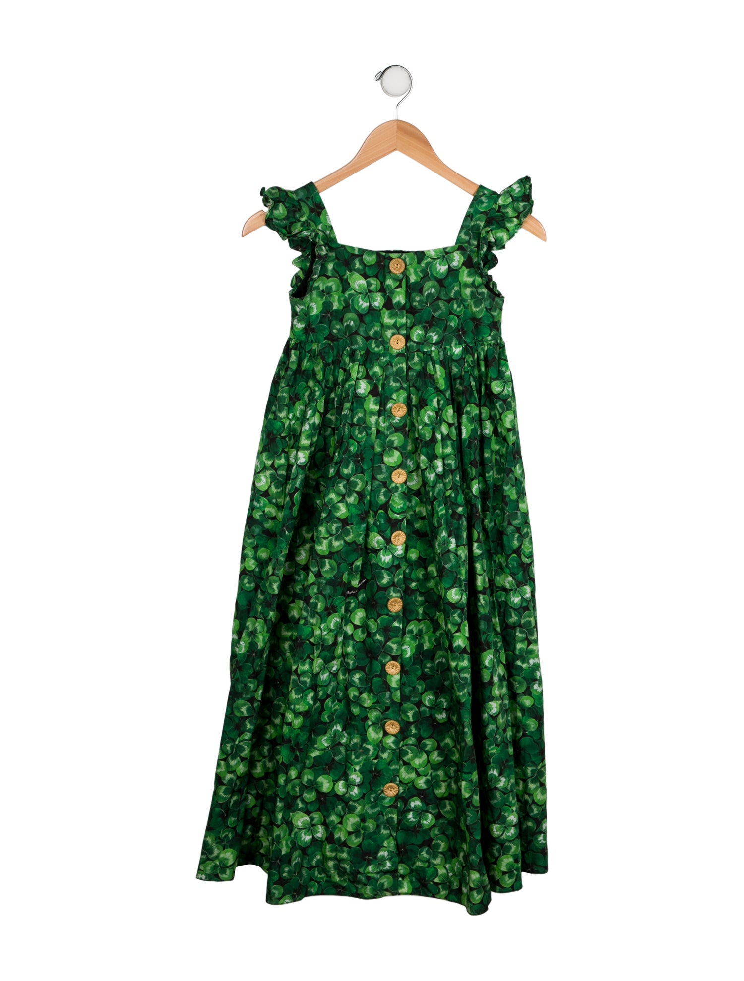 Dolce & Gabbana Sleeveless Clover Dress