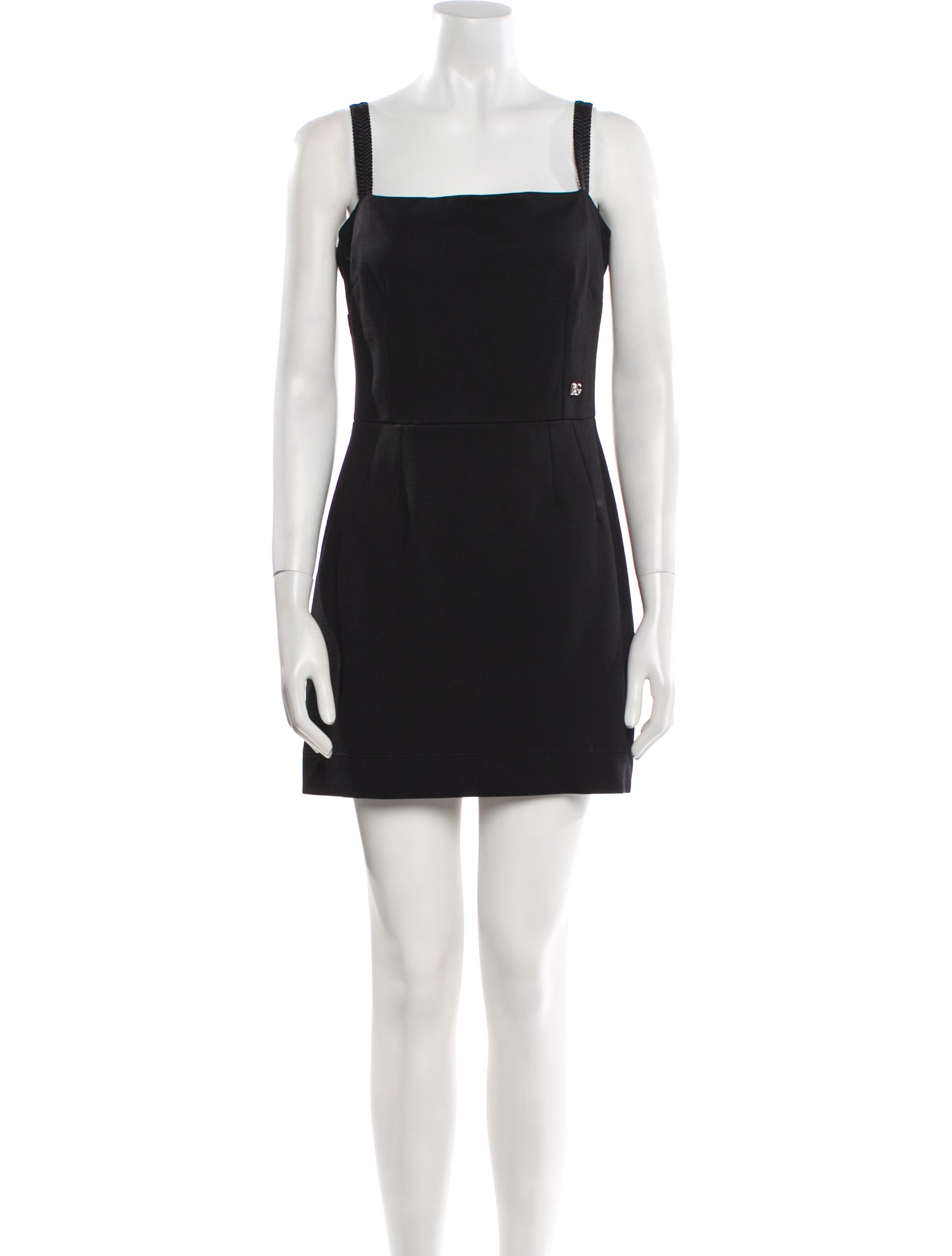 Dolce & Gabbana Virgin Wool Mini Dress