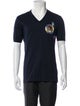 Dolce & Gabbana Graphic Print V-Neck T-Shirt