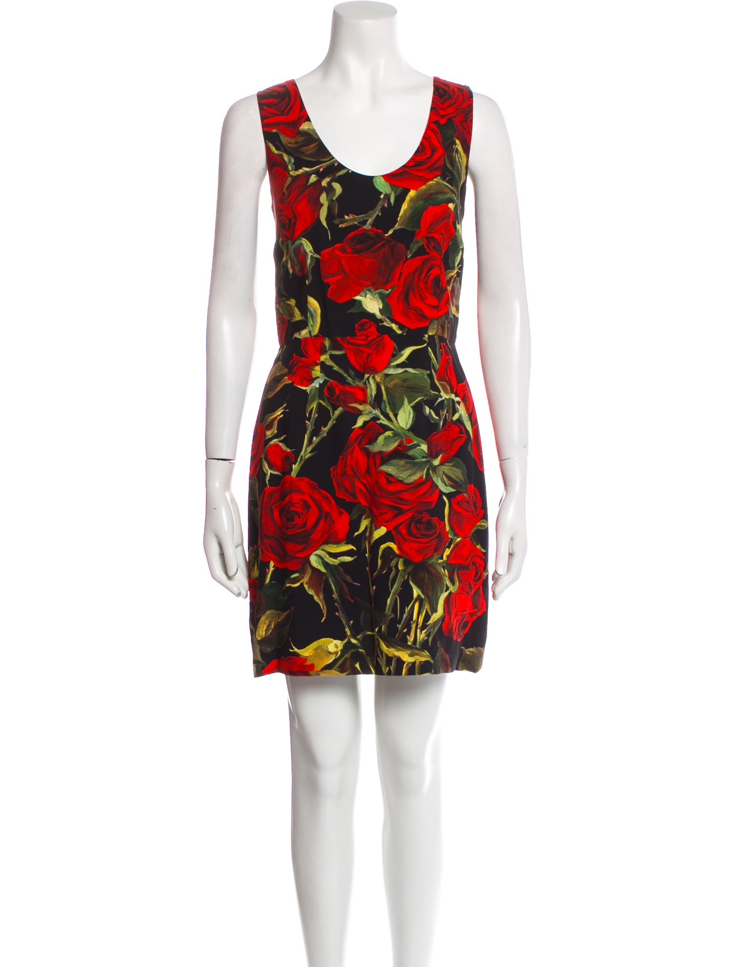 Dolce & Gabbana Printed Mini Dress