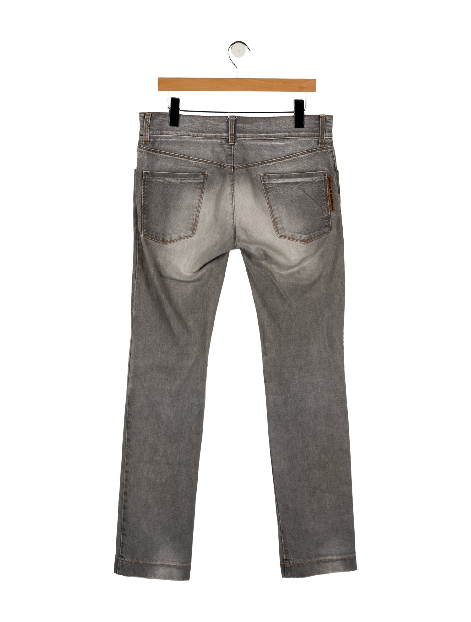 Dolce & Gabbana Mid-Rise Straight Leg Jeans