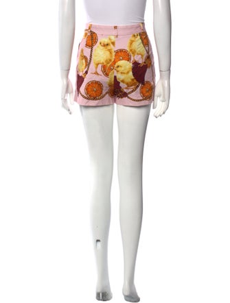Dolce & Gabbana Printed Mini Shorts