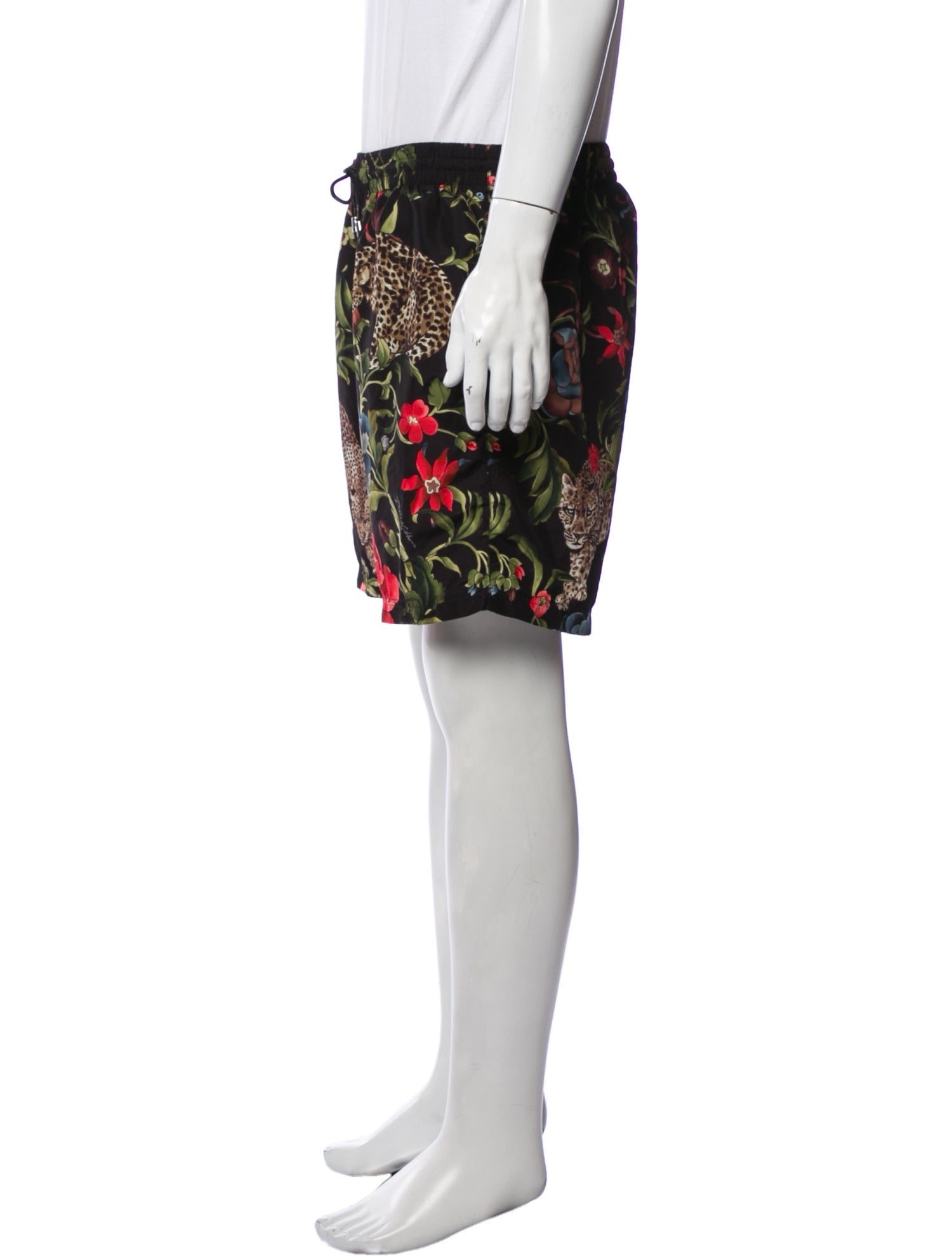 Dolce & Gabbana Floral Print Swim Trunks