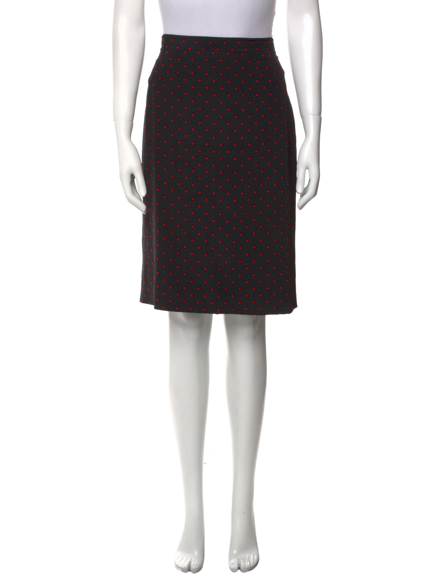 Dolce & Gabbana Silk Knee-Length Skirt