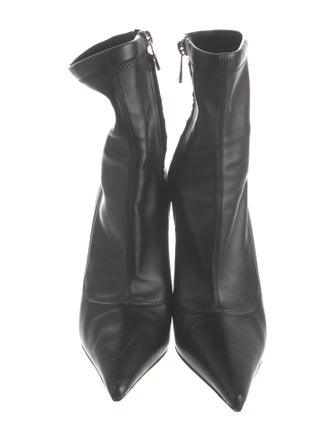 Dolce & Gabbana Leather Sock Boots