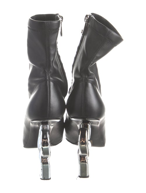 Dolce & Gabbana Leather Sock Boots